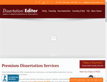Tablet Screenshot of dissertation-editor.com